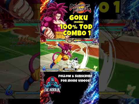 Goku Daima TOD Combo 1! Dragon Ball FighterZ Multiplayer Gameplay!