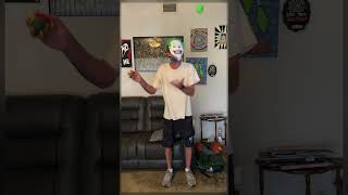 Joker Juggling Flipped Windmill #movie #dc #dccomics #joker #juggling #mask
