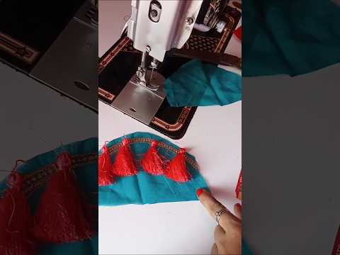 इस तरह से बनाएं #trending new  latkan design#unique latkan design youtube #shorts