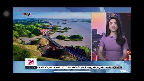 VTV24 Hệ thống chiếu sáng cao tốc Vân Đồn Móng Cái trước thông xe