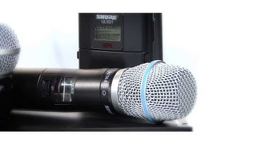 Shure ULX-D Digital Wireless System: Wide Selection of Mics