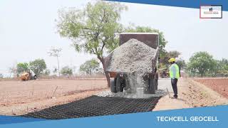 Geocell , PP Biaxial Geogrid & Non woven - Ground Improvement For Shallow Depth Soft Soils
