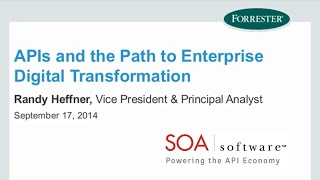 APIs and the Path to Enterprise Digital Transformation