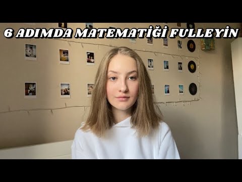 6 Adımda LGS Matematiği Fulleyin🤗 | Matematik Tavsiyelerim | İlayda Çavdar