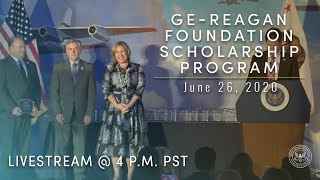 2020 GE-REAGAN FOUNDATION SCHOLARSHIP PROGRAM - 06/26/2020