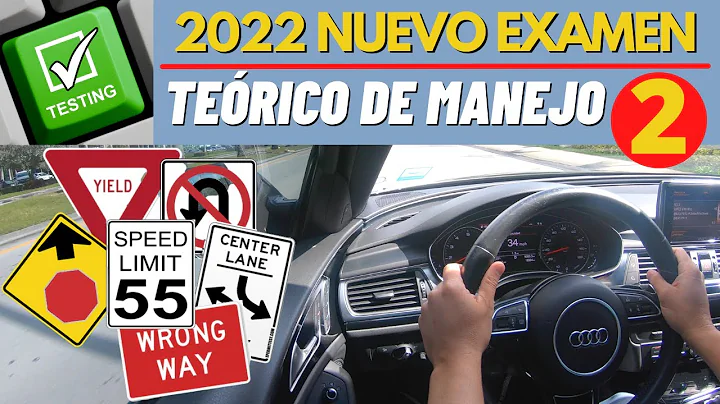 2022 NUEVO EXAMEN TEORICO DE CONDUCIR EN ESPAOL 2.EXAMEN ESCRITO LICENCIA DE MANEJO EN USA