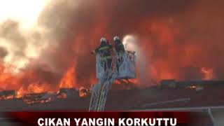 Çıkan Yangın Korkuttu