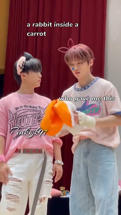 such a trustfrated carrot 🥕😂😂 #straykids #stay #leeknow #skz #sclass #channie