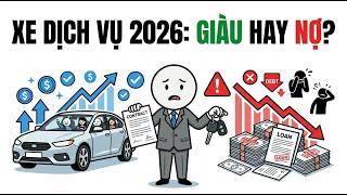Mua Ô Tô Trả Góp Chạy Dịch Vụ 2026: "Cần Câu Cơm" Hay "Bản Án Tài Chính"?