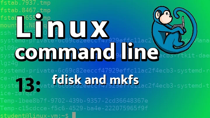 LCL 13 - partitioning and formatting with fdisk and mkfs - Linux Command Line tutorial for forensics