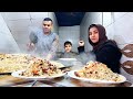 قابلی پلو روغن کنجد در بهترین رستوران شهر مزار شریف - مزار فوت قسمت 2 - Qabili Pulao Afghani food
