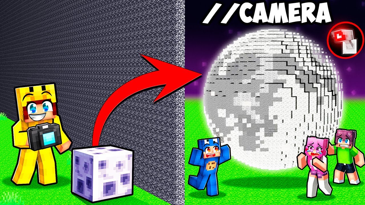 VALS SPELEN Met CAMERA MOD In Een BOUW WEDSTRIJD! (Minecraft)