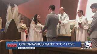 Local couple gets married amid pandemic
