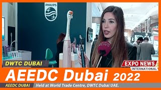 AEEDC Dubai 2022 : PHILIPS Middle East Sonic Electric Smart Toothbrush Removes 100% Plaque EXPONEWS