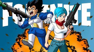 YOU WONT TAKE MY BULMA!!! | Vegeta And Bulma Play Fortnite