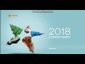 Новогоднее id телеканала ICTV (январь 2018)