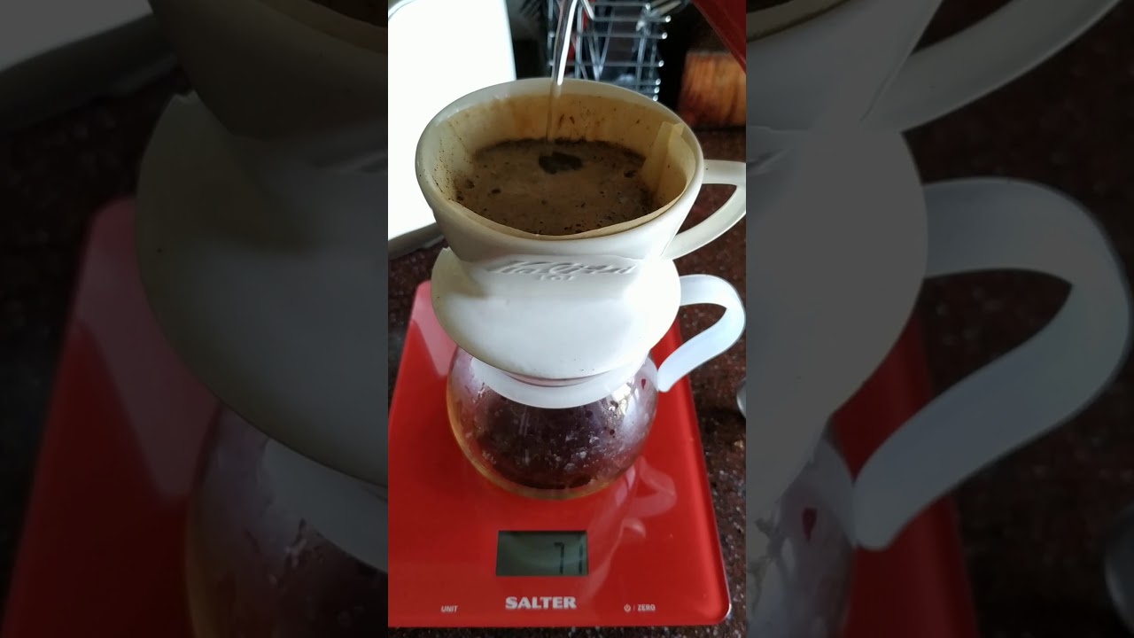 My Drip Coffee Brewing Process using Kalita 101 Pourover YouTube