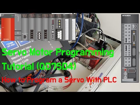 Servo Motor Position Control PLC GX-Works2 Tutorial QD75D4