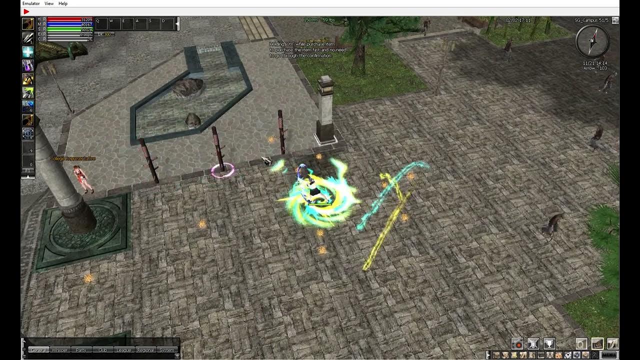 [NEW] Ran Online PowDex Acher Classic Skills YouTube
