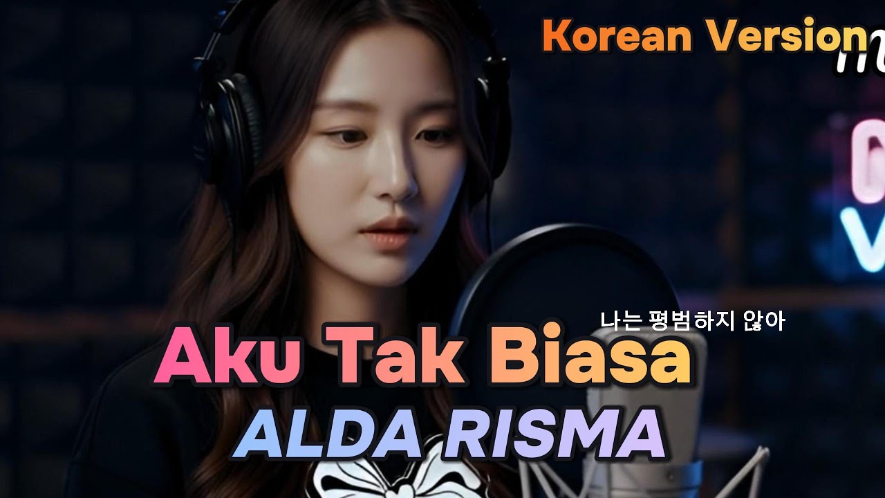 AKU TAK BIASA – Alda Risma | Emotional Korean Cover 🇰🇷 | MINA AI Vocal