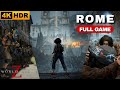 WORLD WAR Z AFTERMATH - Rome | FULL GAMEPLAY | Полное прохождение | NO COMMENTARY (4K 60FPS)