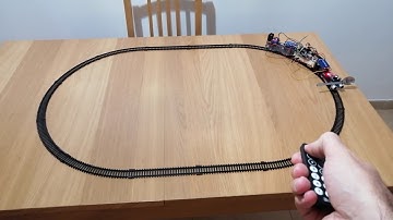 arduino based electric train hacked (full view)