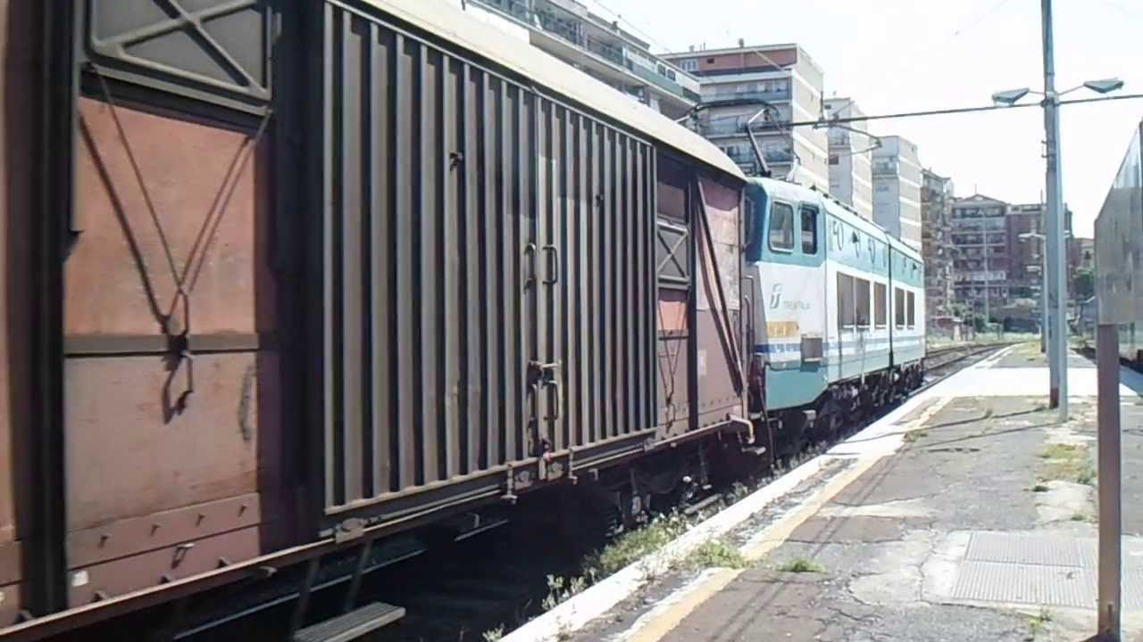 E655078 sul MRV 57600 Frosinone   Milano Smistamento in partenza da Roma Tuscolana