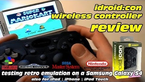 Idroid Wireless Controller Review: Retro Emulation on a Samsung Galaxy S4