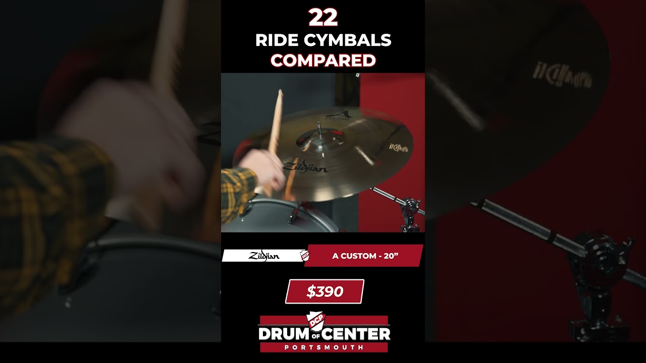 22 Ride Cymbals Compared! 