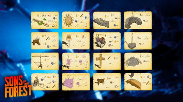 ALL 16 Blueprints Console Commands & Map Locations | Sons of the Forest