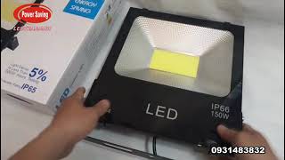 Đèn pha led ngoài trời 150w chip cob 5054 siêu sáng 430k