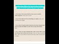 Wall Street Prep Analyzing Financial Reports Exam 2023 Questions and Answers Verified Answers3015