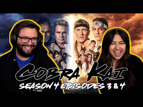Cobra Kai Season 4 Ep 3 & Ep 4 First Time Watching! TV Reaction!!