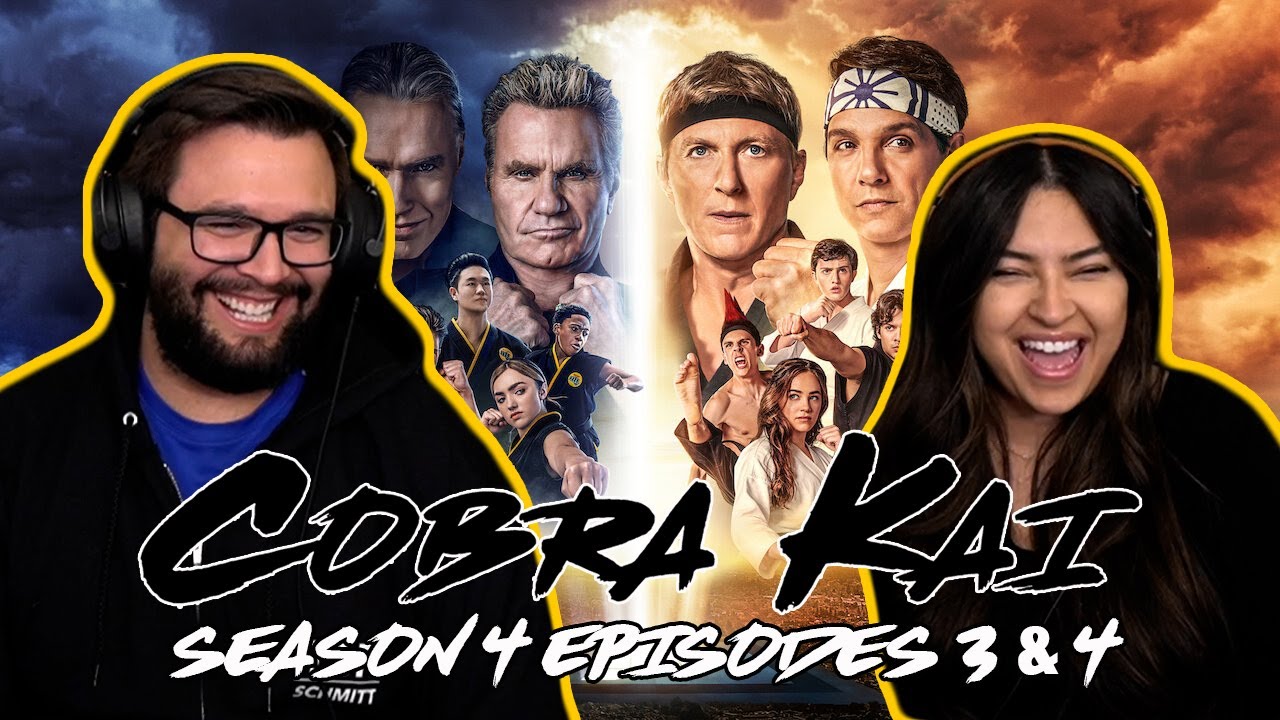 Cobra Kai Season 4 Ep 3 & Ep 4 First Time Watching! TV Reaction!!