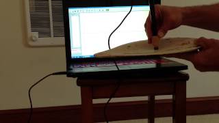 Magnetic sensor thickness gauge