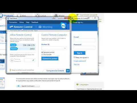 Hvordan installere og bruke TeamViewer