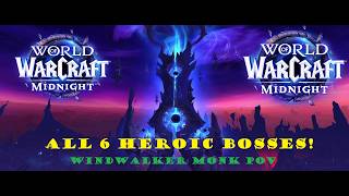 WW Monk POV on All First Kills of The 6 Bosses in Voidspire on HEROIC!+ Dreamrift HC Boss (Midnight)