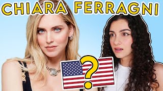 Ragazza canadese reagisce all'INGLESE di CHIARA FERRAGNI