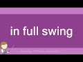 Full Swing Definition