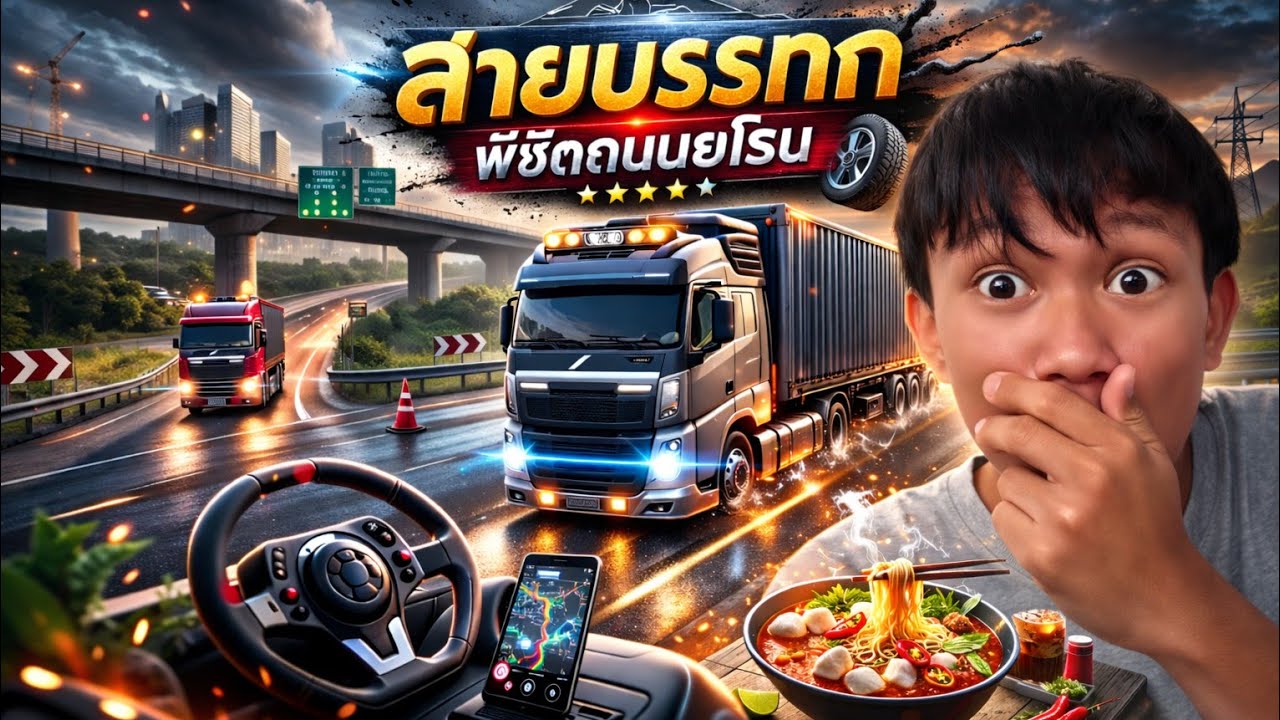 ขับรถบรรทุกแบบสบาย | Truckers of Europe 3