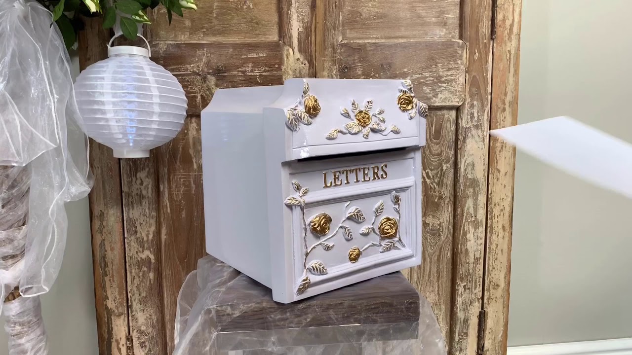White Finsbury Letter Box (English Roses) camera iphone 8 plus apk