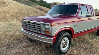 1986 Ford F-250 Lariat Supercab WALKAROUND