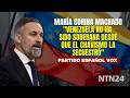Santiago Abascal se muestra dispuesto a acompañar el regreso de María Corina Machado a Venezuela