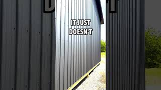 Pole Barn Metal #construction #pole barn #matteblack #blackmetal Net Worth