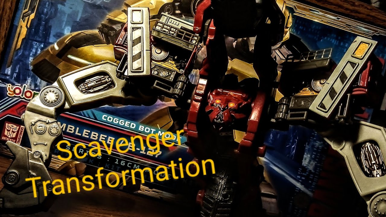 Scavenger Transformation | Transformers RoTF Stop Motion - YouTube