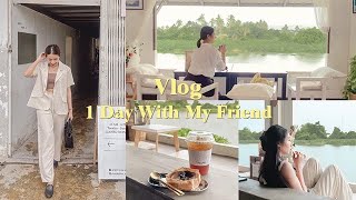 Vlog : 1 Day With My Friend ㅣ1วันที่นั่งชิวคาเฟ่ ถ่ายรูป กินข้าว ㅣKJA ☕️