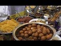 Huge Veg & Non Veg Food In Indian Wedding Ceremony | Biryani /Chicken/Fish /Gulab Jamon/Halva