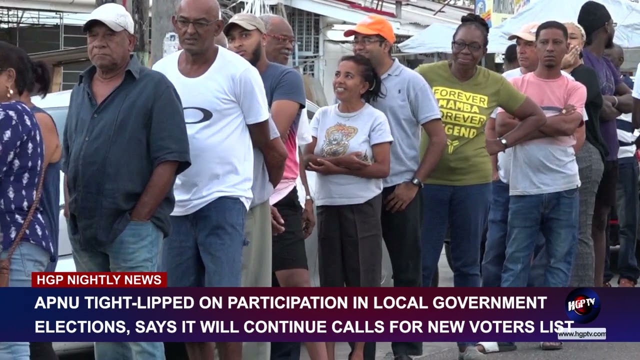 APNU TIGHT-LIPPED ON PARTICIPATION IN LOCAL GOVERNMENT ELECTIONS,