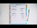 June Paycheck #2 | Big Happy Notes | RongRong Collection | New Budget Planner