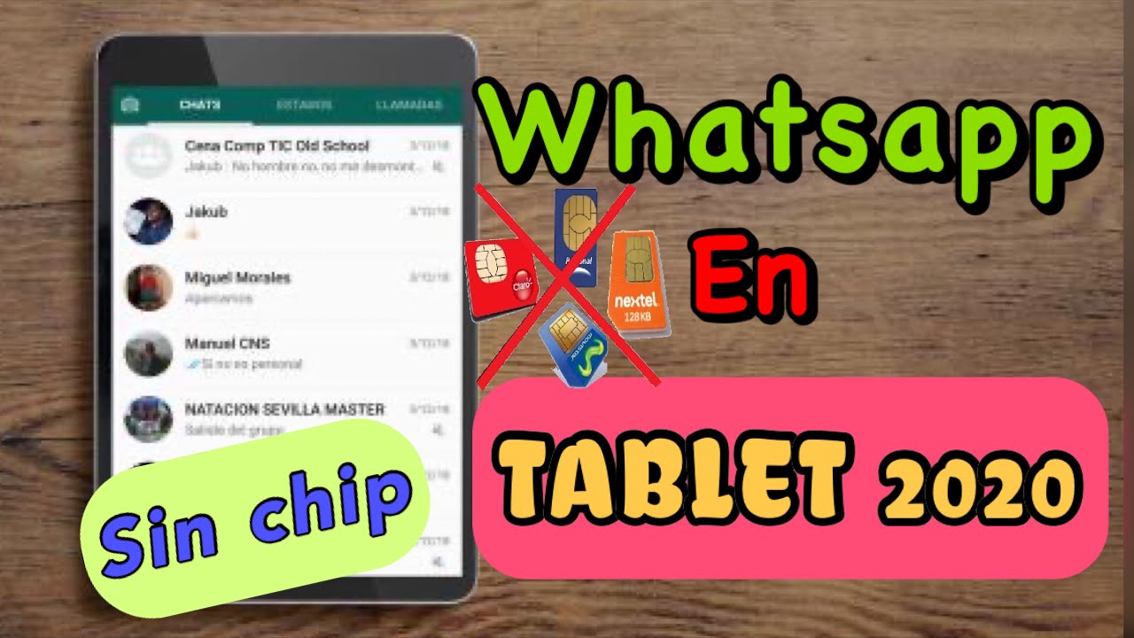 Como Agregar Contactos En Tablet 2020 Youtube